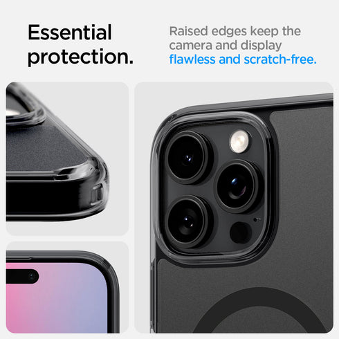 Spigen Funda para iPhone 16 Pro / 16 Pro Max – Ultra Hybrid T (MagFit + Control de Cámara)